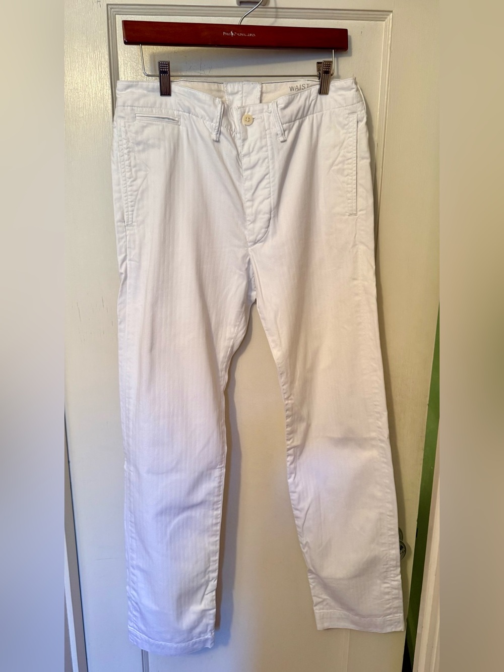 Ralph Lauren Double RL White Men's Chino Pants